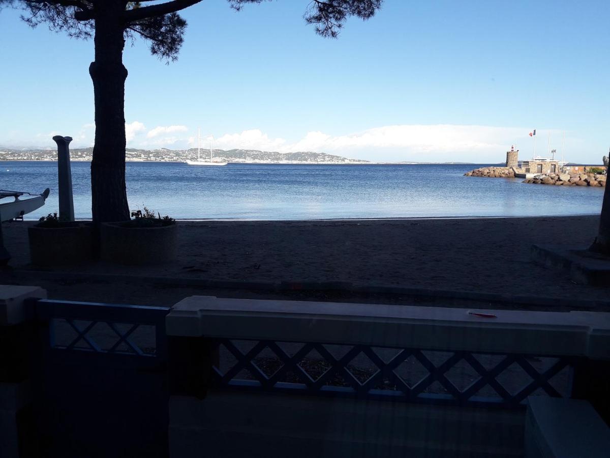 French Riviera 1 Bedroom On The Beach Facing Cannes Théoule-sur-Mer Exterior foto